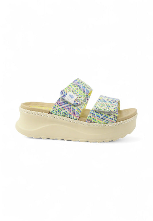 HEY DUDE Ciabatte Donna Multicolor HD.43210-PE25-4NY