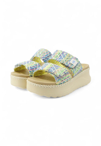 HEY DUDE Ciabatte Donna Multicolor HD.43210-PE25-4NY