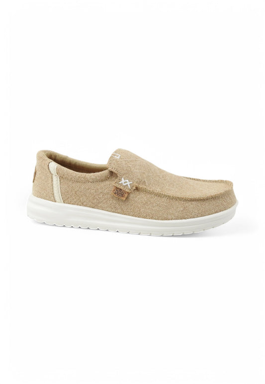 HEY DUDE Mocassini Sportivi Uomo Beige HD.43640-PE25-0NG