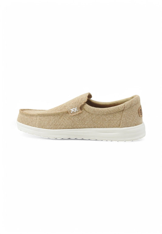 HEY DUDE Mocassini Sportivi Uomo Beige HD.43640-PE25-0NG