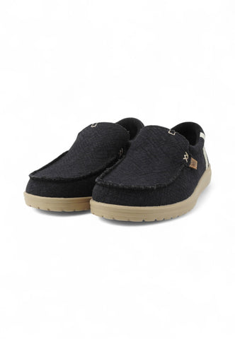 HEY DUDE Mocassini Sportivi Uomo Nero HD.43640-PE25-0ND