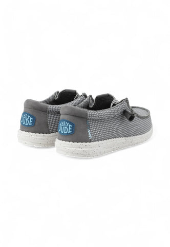 HEY DUDE Stringate Sportive Uomo Azzurro Grigio HD.40403-PE25-030