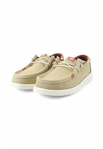 HEY DUDE Stringate Sportive Uomo Beige HD.43084-PE25-0OE