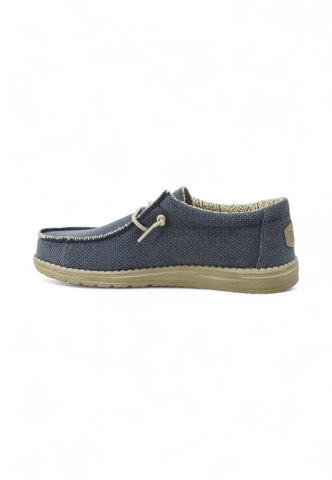 HEY DUDE Stringate Sportive Uomo Blu Beige HD.40003-PE25-4NM