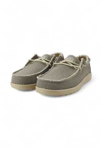 HEY DUDE Stringate Sportive Uomo Grigio HD.40003-PE25-ARMY