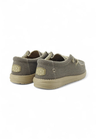 HEY DUDE Stringate Sportive Uomo Grigio HD.40003-PE25-ARMY