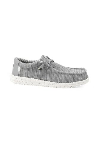 HEY DUDE Stringate Sportive Uomo Grigio HD.41898-PE25-030