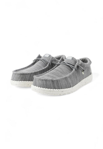HEY DUDE Stringate Sportive Uomo Grigio HD.41898-PE25-030