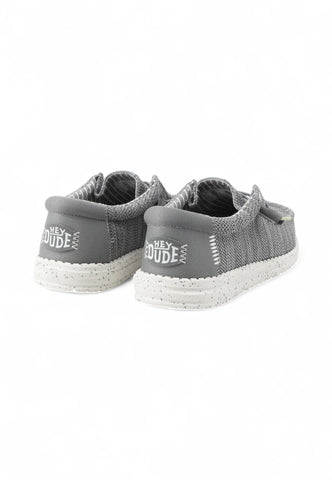HEY DUDE Stringate Sportive Uomo Grigio HD.41898-PE25-030