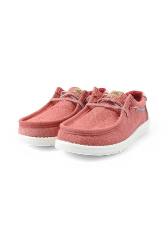HEY DUDE Stringate Sportive Uomo Rosa Beige HD.43085-PE25-79B