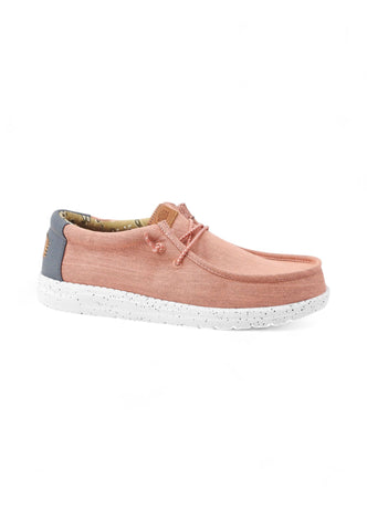 HEY DUDE Stringate Sportive Uomo Rosa Blu HD.40296-PE25-610