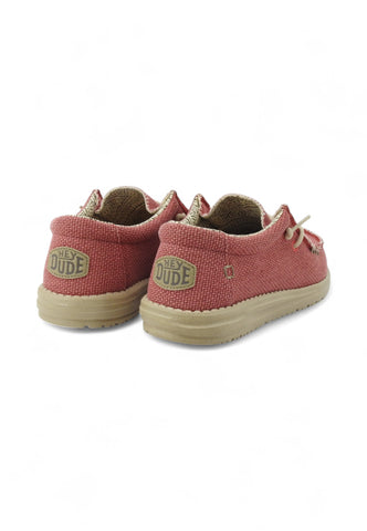 HEY DUDE Stringate Sportive Uomo Rosso HD.40003-PE25-6V BP
