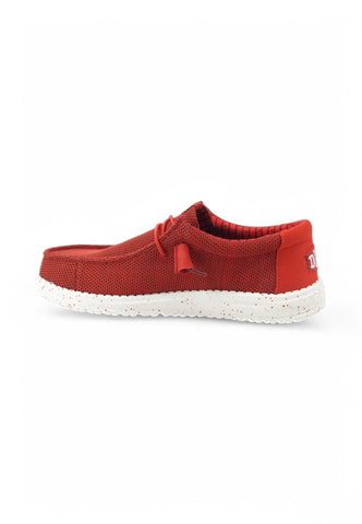 HEY DUDE Stringate Sportive Uomo Rosso HD.41898-PE25-610