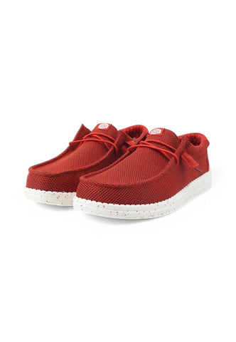 HEY DUDE Stringate Sportive Uomo Rosso HD.41898-PE25-610