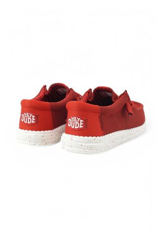 HEY DUDE Stringate Sportive Uomo Rosso HD.41898-PE25-610