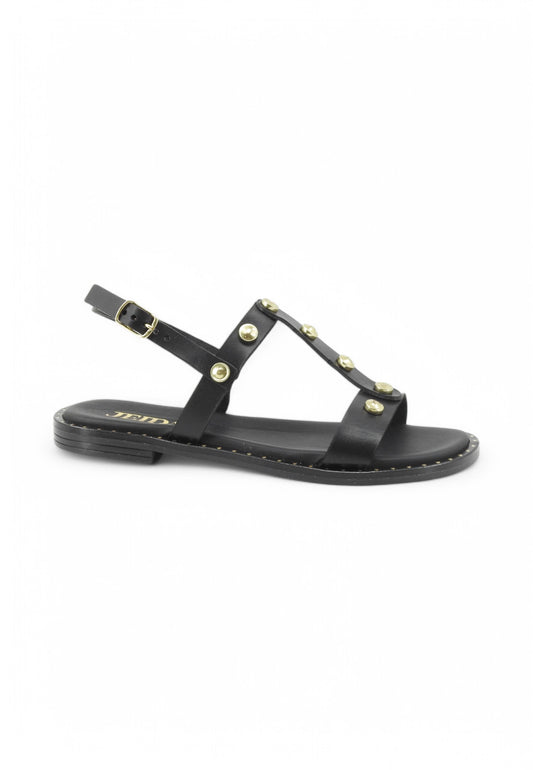 JEIDA Sandali Donna Nero Borchie J304 N-PE25