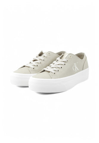 CALVIN KLEIN Sneakers Donna Beige YW0YW01763ACF-PE25