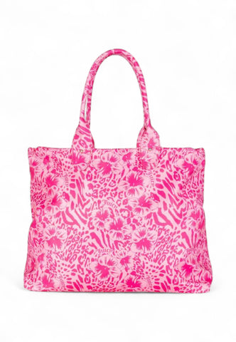 JUICY COUTURE Borsa Shopper Donna Rosa Bianco Fantasia BEJDA8807WIAHP1-PE25