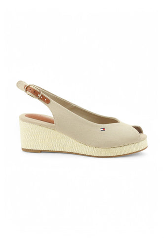 TOMMY HILFIGER Sandali Zeppa Donna Beige FW0FW08595ACC-PE25