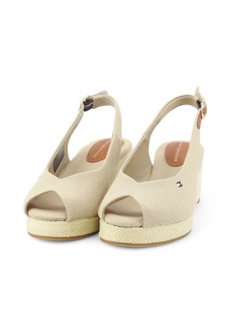 TOMMY HILFIGER Sandali Zeppa Donna Beige FW0FW08595ACC-PE25