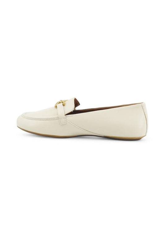 GEOX Mocassini Donna Bianco Oro D45MUJ000TU-PE25-C1122