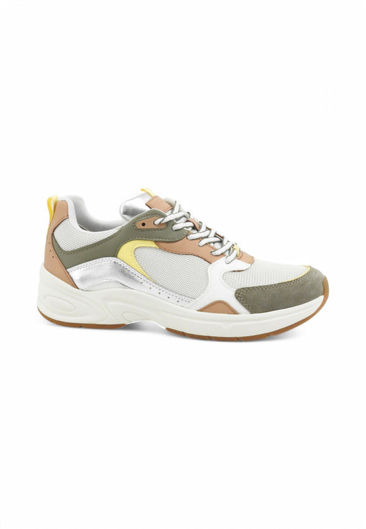 GEOX Sneakers Donna Bianco Multicolor D55YLA0AS54-PE25-C1QF3