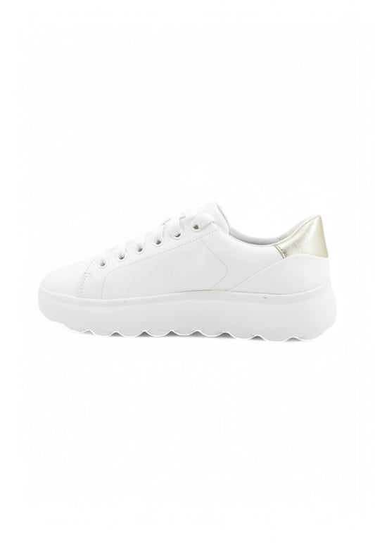 GEOX Sneakers Donna Bianco Oro D35TCB085Y2-PE25-C0232