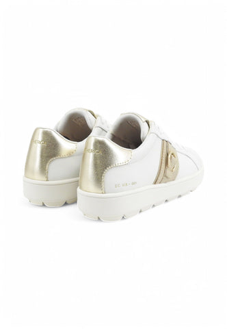 GEOX Sneakers Donna Bianco Oro D46WEA85-PE25-C1ZH6