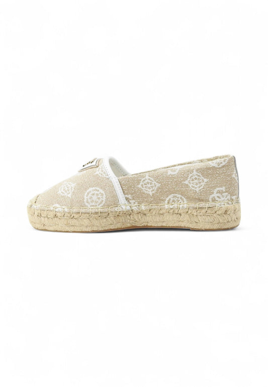 GUESS Mocassini Donna Beige Bianco FLJDNNFAL14-PE25-NATWH