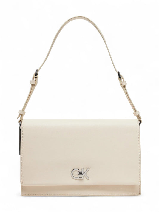 CALVIN KLEIN Borsa a mano Donna Bianco K60K612807-YAO-PE25