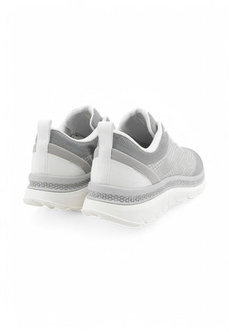 GEOX Sneakers Uomo Grigio Bianco U45GQC000ZG-PE25-C1236