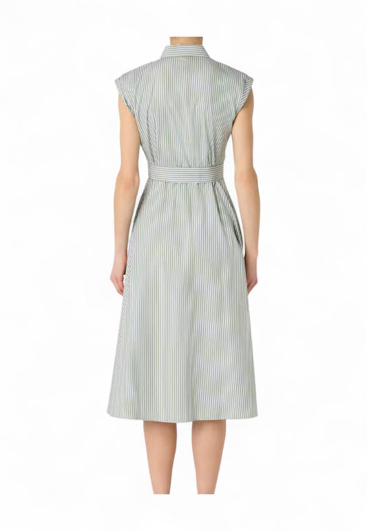 EMME MARELLA Abito Donna Bianco Verde PER245