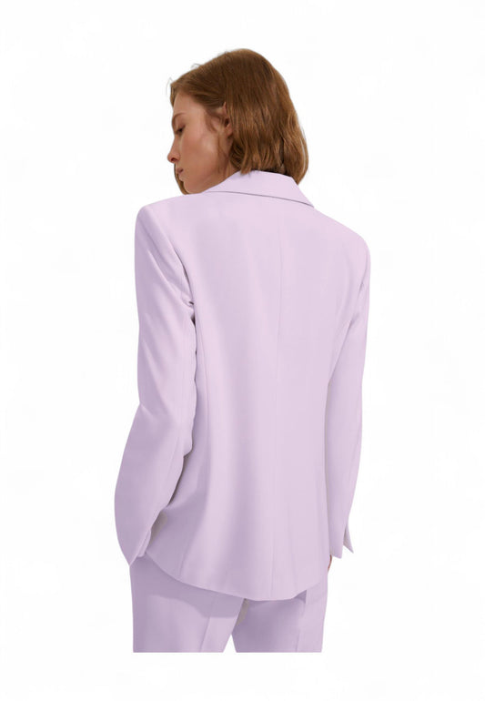 EMME MARELLA Giacca Blazer Donna Lilla GAMMA-PE25-004