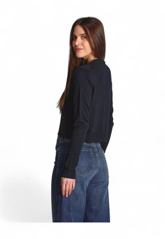 EMME MARELLA Maglione Donna Nero GRADI-PE25-003