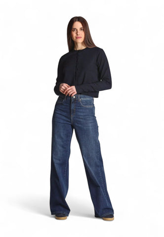 EMME MARELLA Maglione Donna Nero GRADI-PE25-003