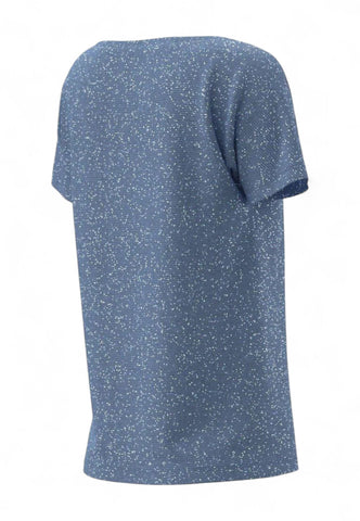 EMME MARELLA T-Shirt Donna Azzurro Lurex ZERMAT-PE25-004