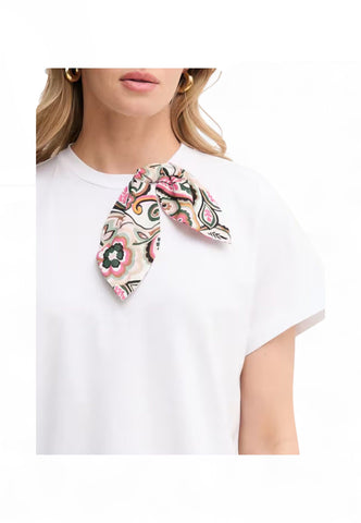 EMME MARELLA T-Shirt Donna Bianco ARONA-PE25-001