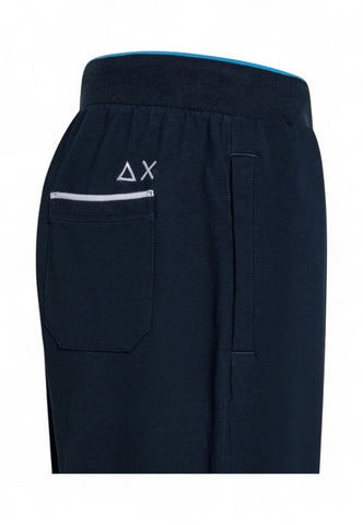 SUN68 Pantaloni Tuta Uomo Blu F35139-PE25-07