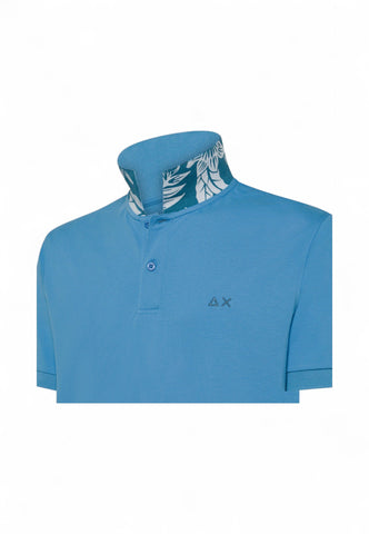 SUN68 Polo Uomo Azzurro A35115-PE25-56