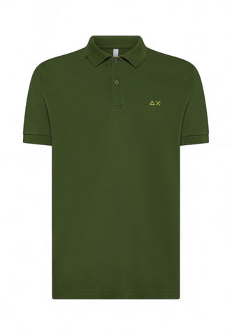 SUN68 Polo Uomo Verde Giallo A35115-PE25-37