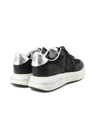 PREMIATA Sneakers Donna Nero Argento CASSIE-PE25-VAR 7389