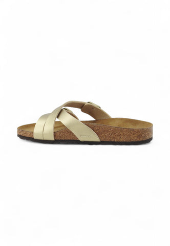 BIRKENSTOCK Ciabatte Donna Oro 1016685-PE25