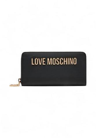 LOVE MOSCHINO Portafogli Donna Nero Oro JC5611PP1MKD0000-PE25
