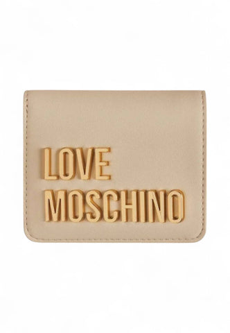 LOVE MOSCHINO Portafogli Donna Beige Oro JC5612PP1MKD0110-PE25