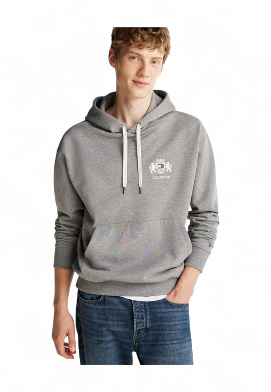 TOMMY HILFIGER Felpa Uomo Grigio MW0MW37462P91-PE25