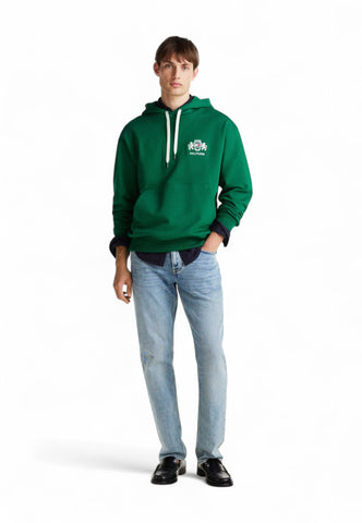 TOMMY HILFIGER Felpa Uomo Verde MW0MW37462L4F-PE25