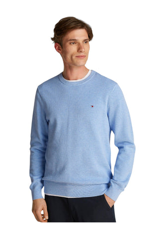 TOMMY HILFIGER Maglione Uomo Azzurro MW0MW36347DV5-PE25