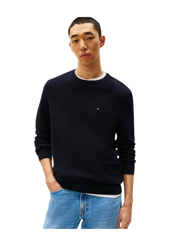 TOMMY HILFIGER Maglione Uomo Blu MW0MW36347DW5-PE25