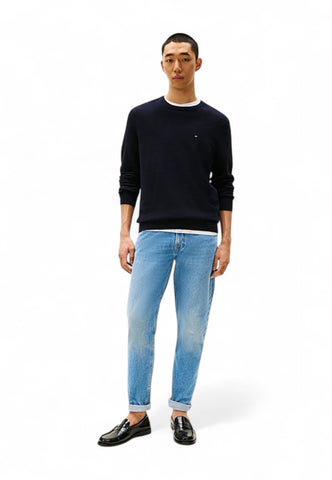 TOMMY HILFIGER Maglione Uomo Blu MW0MW36347DW5-PE25