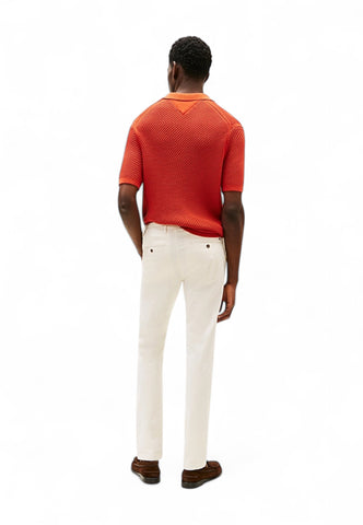TOMMY HILFIGER Pantaloni Uomo Bianco MW0MW37714YA8-PE25